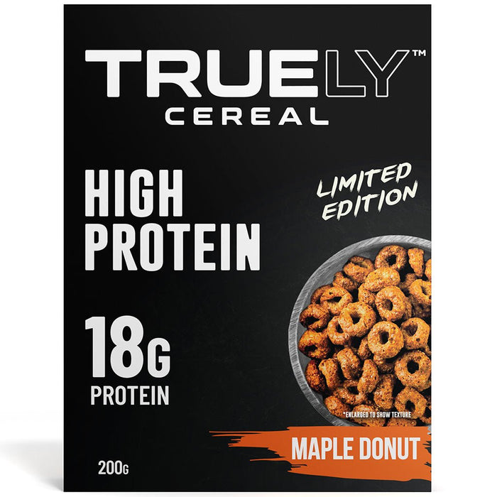 Truely Cereal Box Maple Donut - SupplementSource.ca