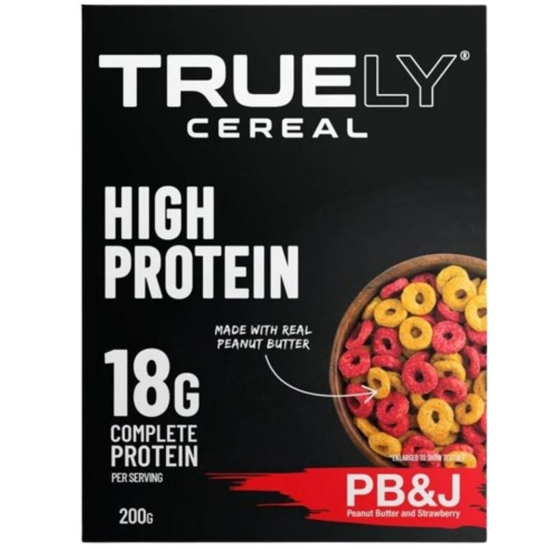 Truely Cereal Box PB&J, 200g - SupplementSource.ca