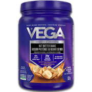 Vega Nut Butter Shake, 13 Servings Peanut Butter & Banana - SupplementSource.ca