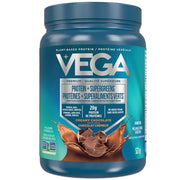 Vega Protein+ Supergreens Plant Based Protein, Creamy Chocolate, 16 Servings - SupplementSource.ca