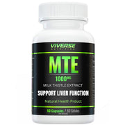 Viverse Nutrition MTE Milk Thistle Extract, 60 Capsules - SupplementSource.ca