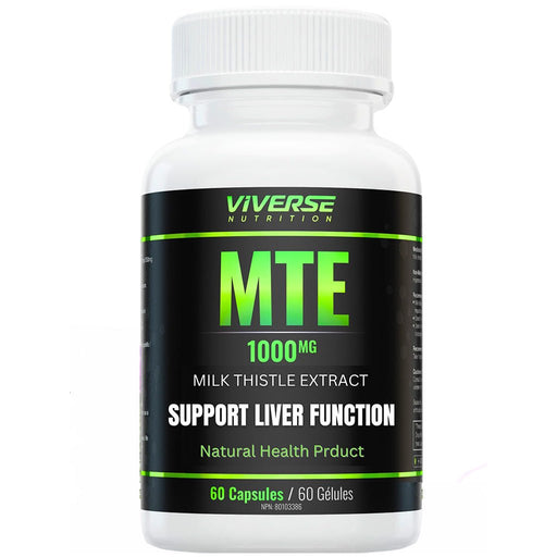 Viverse Nutrition MTE Milk Thistle Extract, 60 Capsules - SupplementSource.ca