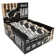 Warrior RAW Protein Flapjack Bar, 12 Bars/Box Cookies & Cream - SupplementSource.ca