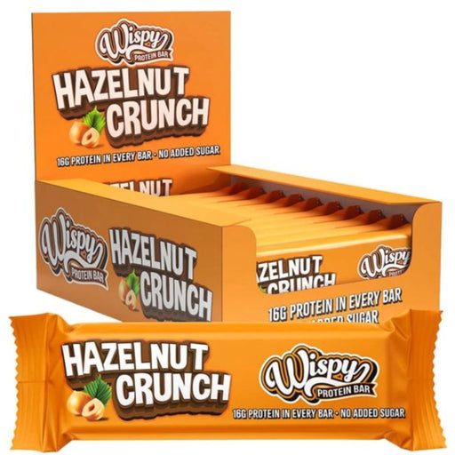 Wispy Protein Bars, Hazelnut Crunch, 10 Bars/Box - SupplementSource.ca