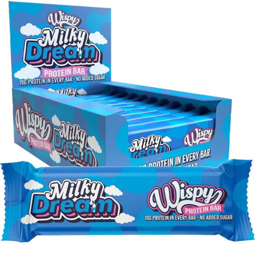 Wispy Protein Bars, Milky Dream, 10 Bars/Box - SupplementSource.ca