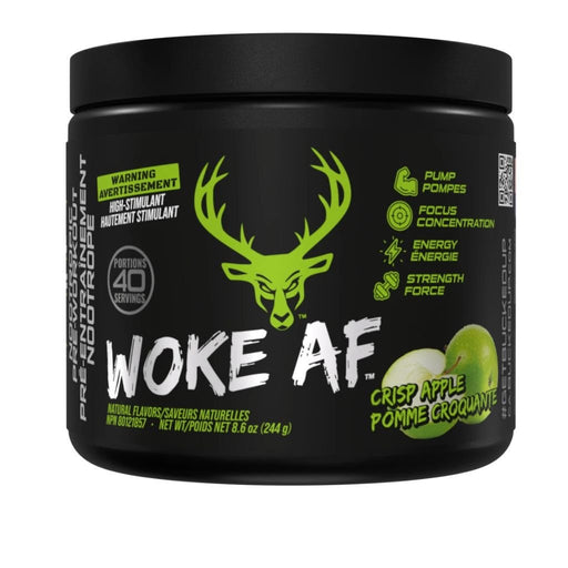 Bucked Up Woke AF, 40 Servings Crisp Apple - SupplementSource.ca
