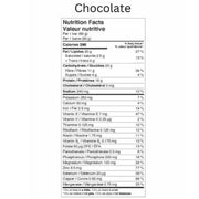 Younited Plant Protein Energy Bars, Chocolate Nutrition Panel, 12 Bars/Box - SupplementSource.ca
