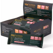 Younited Plant Protein Energy Bars, Summer Berry, 12 Bars/Box - SupplementSource.ca