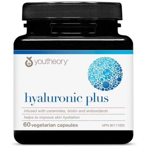 Youtheory Hyaluronic Plus, 60 VCaps - SupplementSource.ca