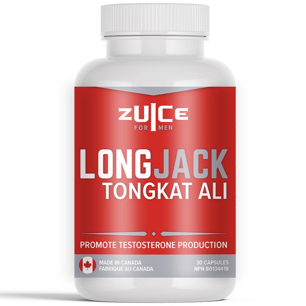 Zuice For Men Longjack Tongkat Ali, 30 Capsules - SupplementSource.ca
