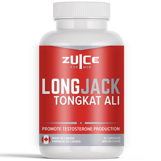 Zuice For Men Longjack Tongkat Ali, 30 Capsules - SupplementSource.ca