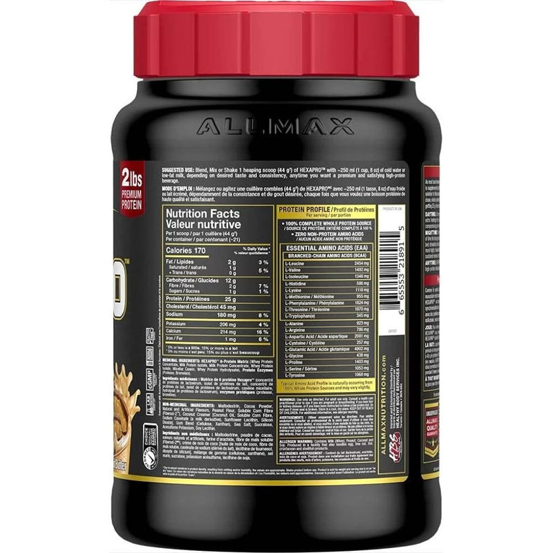 Allmax HEXAPRO (mélange de 6 protéines), 2 lb