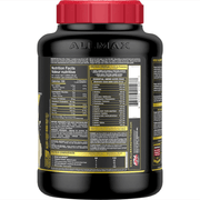 Allmax Gold AllWhey, 5lbs Vanilla Nutrition Panel - SupplementSource.ca