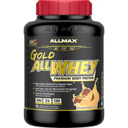 Allmax Gold AllWhey, 5lbs Chocolate Peanut Butter Nutrition Panel - SupplementSource.ca