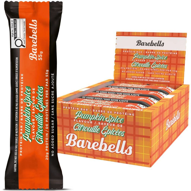 Barebells Protein Bars 12 Bars/Box Pumpkin Spice - SupplementSource.ca