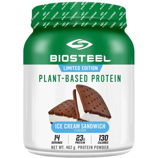 BioSteel PLANT-BASED PROTEIN, 462g Ice Cream Sandwich - SupplementSource.ca