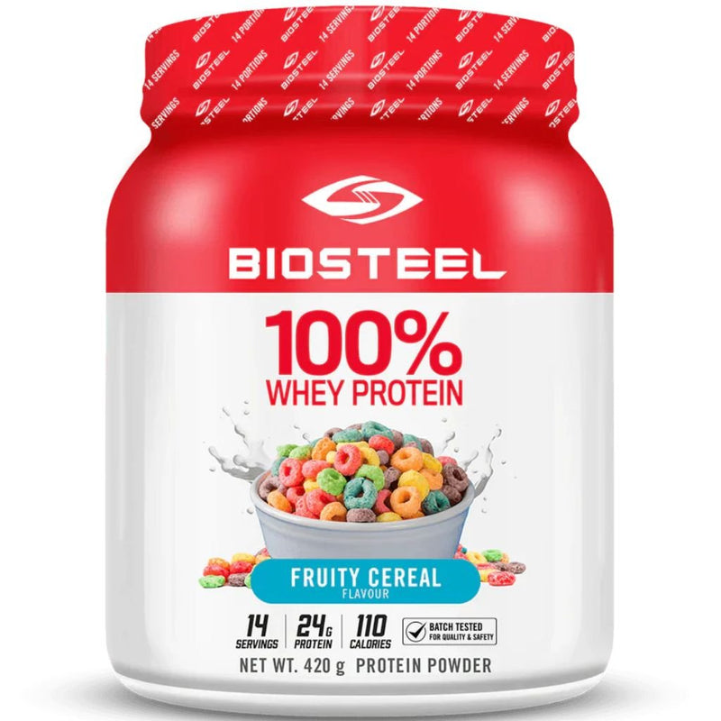 BioSteel 100% WHEY PROTEIN, 420g Fruity Cereal - SupplementSource.ca