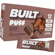 Built Puff Protein Bars, 12 Bars/Box Brownie Batter - SupplementSource.ca