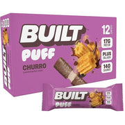Built Puff Protein Bars, 12 Bars/Box Churro - SupplementSource.ca