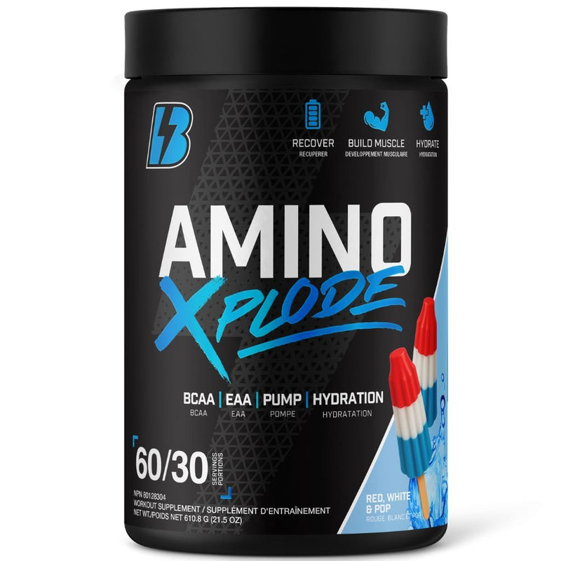 Bull Nutrition Amino Xplode Red, White & Pop - SupplementSource.ca