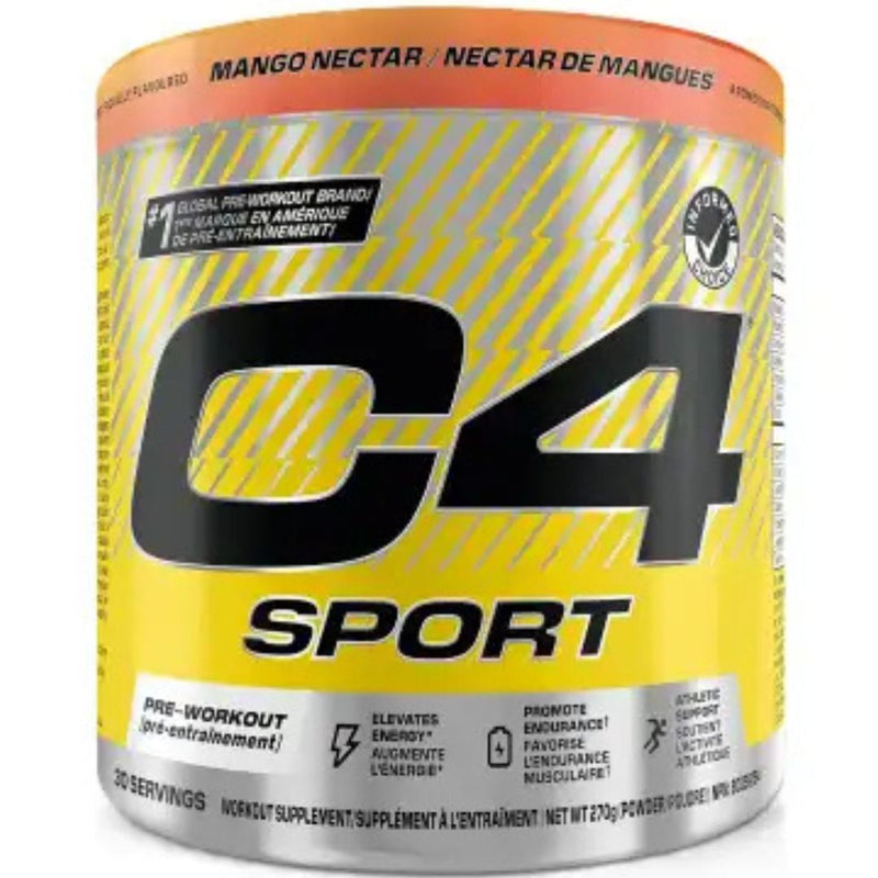 Cellucor C4 SPORT, 30 Servings Mango Nectar - SupplementSource.ca