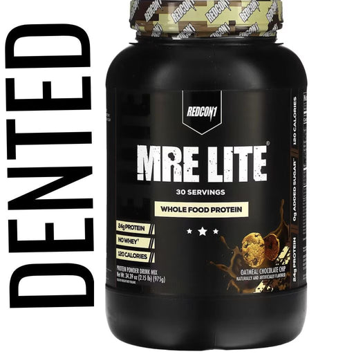 Dented RedCon1 MRE Lite, 30 Servings Oatmeal Chocolate Chip - SupplementSource.ca