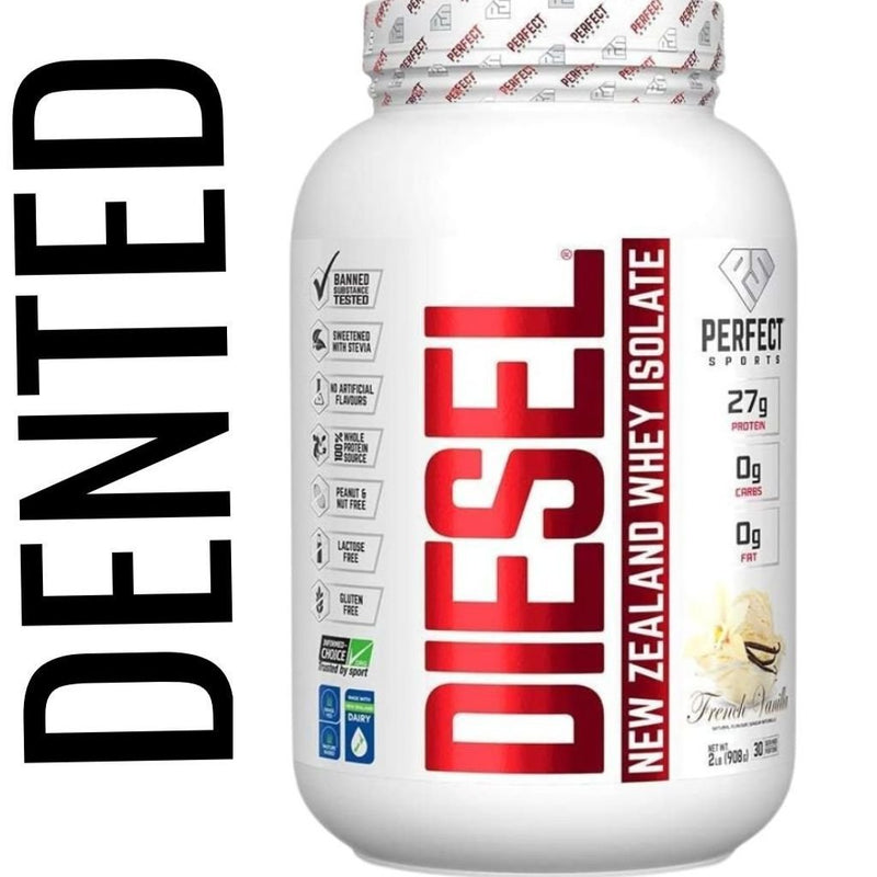 Perfect Sports Diesel Protein 2lb Vanilla Dented - SupplementSource.ca