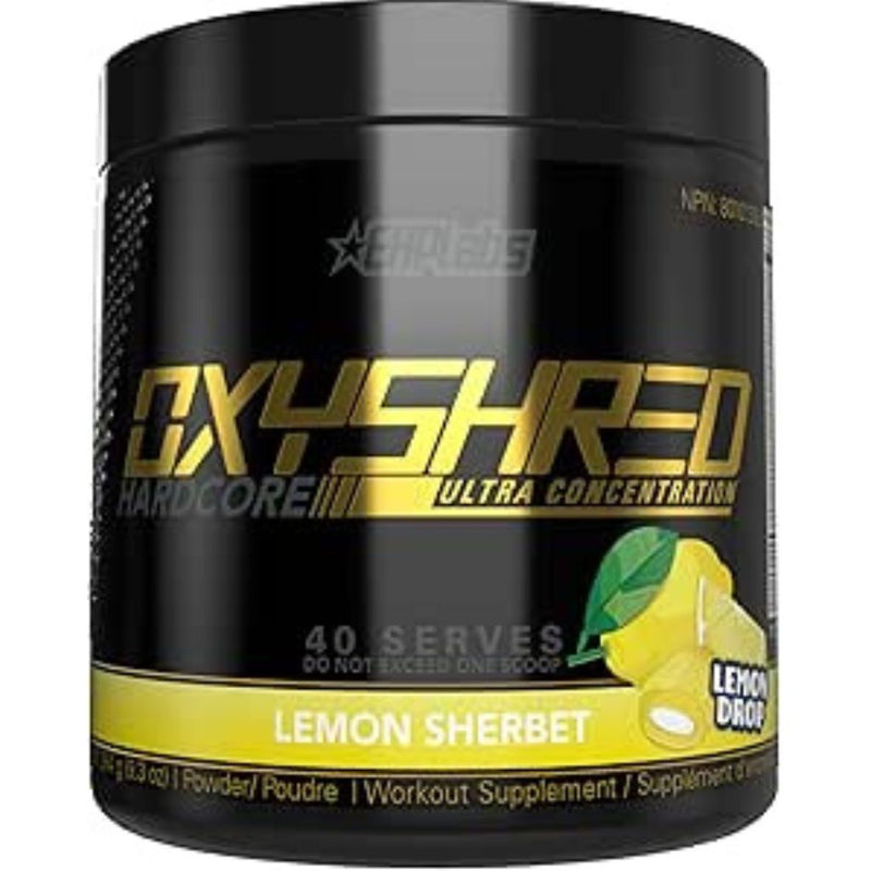 EHPLabs OxyShred Hardcore 40 Servings Lemon Sherbet - SupplementSource.ca