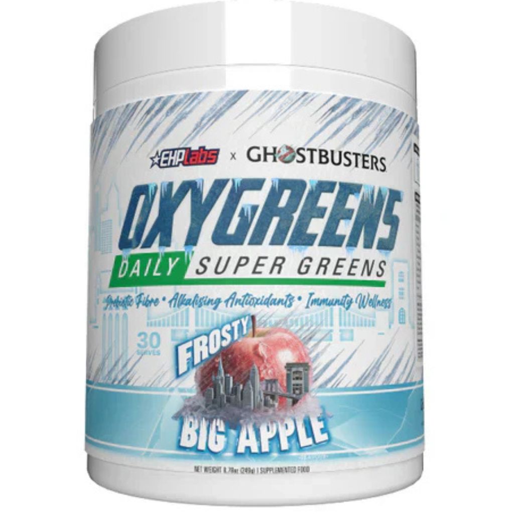 EHPLabs OxyGreens, 30 Servings Frosty Big Apple - SupplementSource.ca
