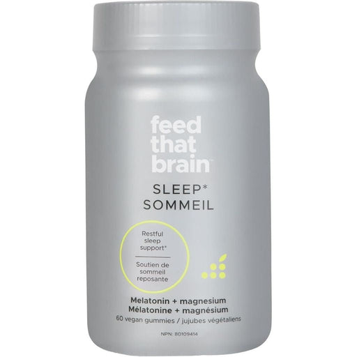 Feed that Brain Sleep Gummy, 60 Gummies Citrus - SupplementSource.ca