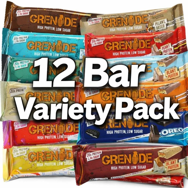 Grenade Bars 12 Bars Variety Pack - SupplementSource.ca