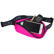 Grizzly Fitness Running Belt Pink - SupplementSurce.ca