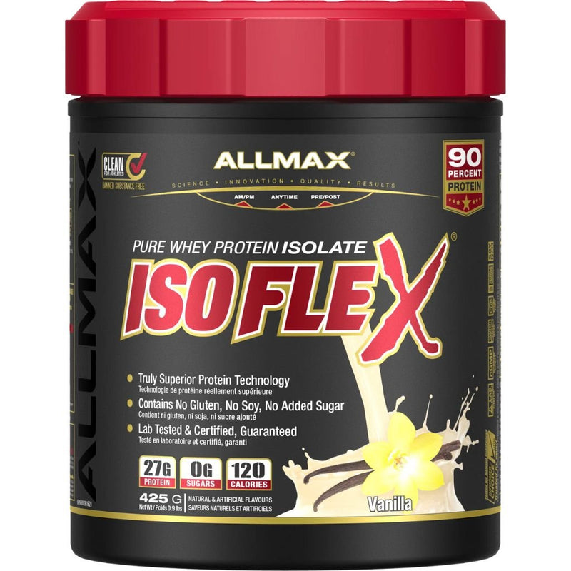 Allmax Isoflex 425g Vanilla - SupplementSoruce.ca