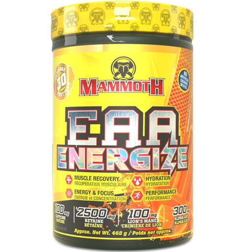 Mammoth EAA ENERGIZE, 30 Servings Orangesicle - SupplementSource.ca