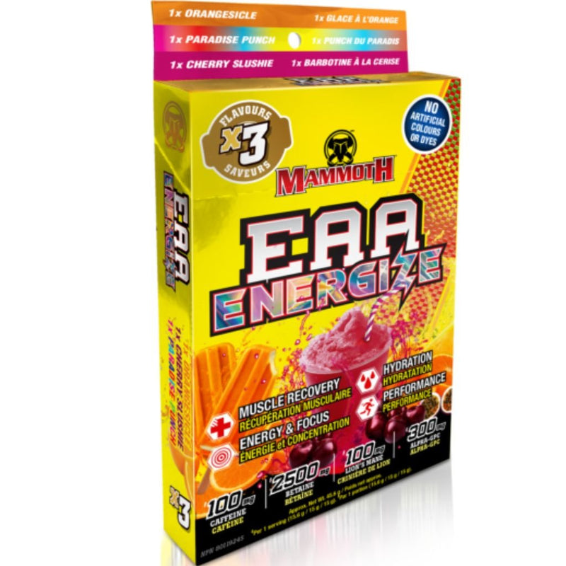 Mammoth EAA ENERGIZE Variety Pack - SupplementSource.ca