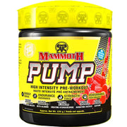 Mammoth Pump High Intensity Pre Workout, 30 Servings Swedish Very Berry  - SupplementSource.ca