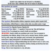 MapleLife Digestive Enzymes Nutrition Panel English - SupplementSource.ca