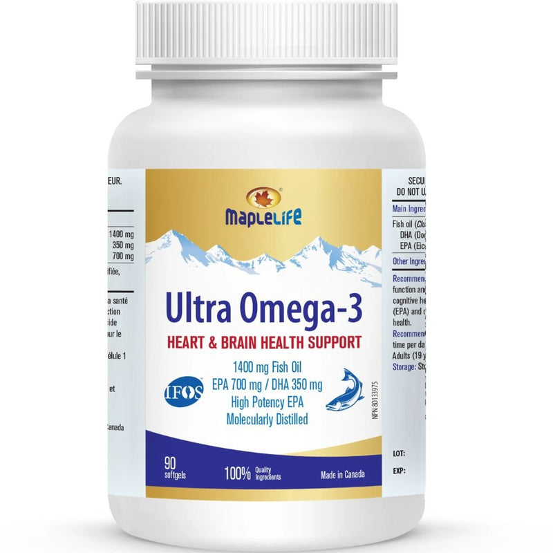 MapleLife Ultra Omega-3 - SupplementSource.ca