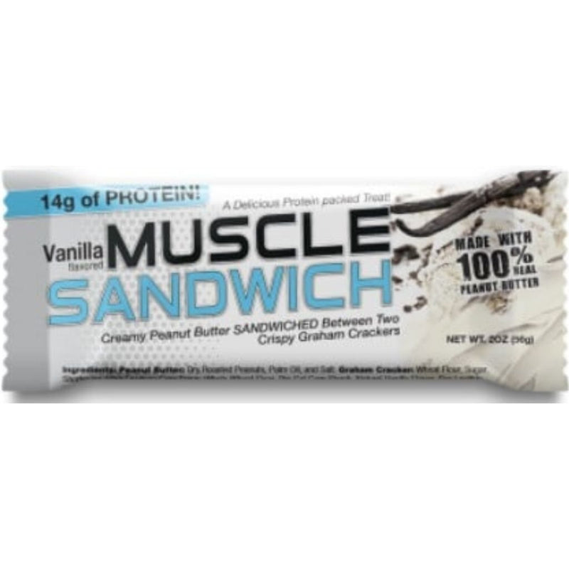 Muscle Foods Muscle Sandwich 56g, Vanilla - SupplementSource.ca