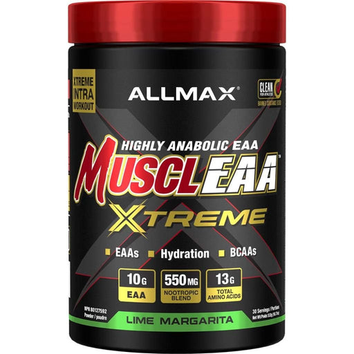 Allmax MusclEAA Xtreme, 30 Servings Lime Margarita - SupplementSource.ca