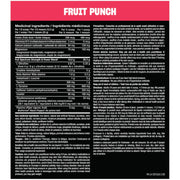 Mutant ALL-IN, 40 Serving Fruit Punch Nutrition Panel - SupplementSource.ca
