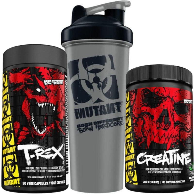Mutant Unleash the Beast Stack Grey Shaker Bottle - SupplementSource.ca