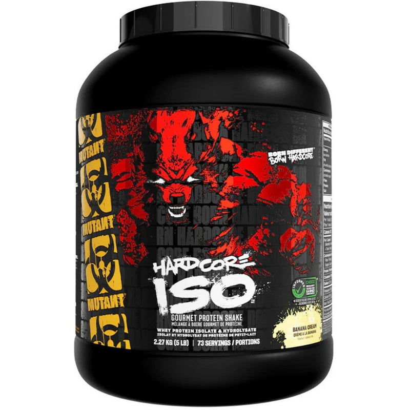 Mutant Hardcore ISO 5lb Banana Cream - SupplementSource.ca