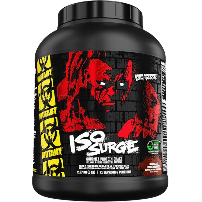 Mutant Iso Surge 5lb Chocolate Fudge Brownie - SupplementSource.ca