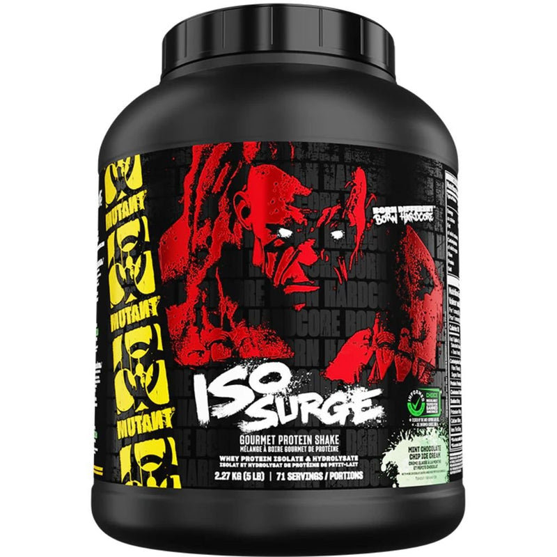 Mutant Iso Surge 5lb Mint Chocolate Chip Ice Cream - SupplementSource.ca