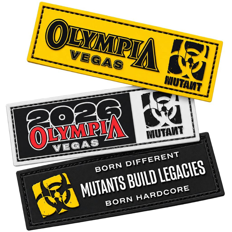 Mutant Olympia Velcro Patches - SupplementSource.ca