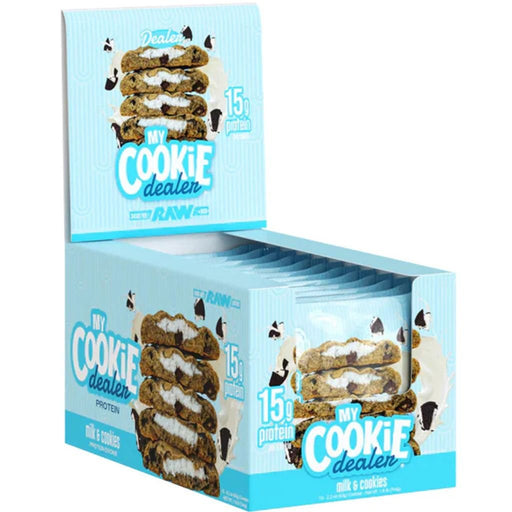 My Cookie Dealer Protein Cookies, Milk & Cookies, 12/Box -SupplementSource.ca