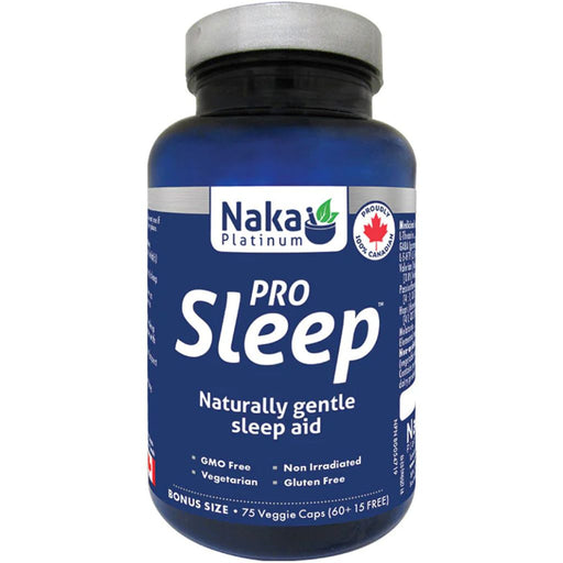 Naka Platinum Pro Sleep, 75 VCaps - SupplementSource.ca