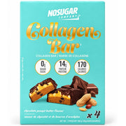 No Sugar Company Collagen Bar, Chocolate Peanut Butter,  Bars/Box - SupplementSource.ca