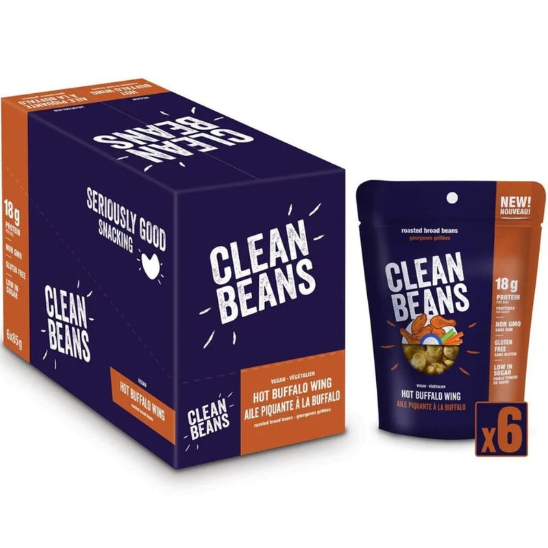 Nutraphase Clean Beans Box, Hot Buffalo Wing - SupplementSource.ca